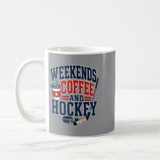 Weekends Koffie En Hockey Grappige Hockey Liefhebb Koffiemok