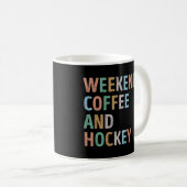 Weekends Koffie en Hockey Mama Koffiemok (Voorkant rechts)