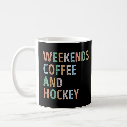 Weekends Koffie en Hockey Mama Koffiemok (Links)
