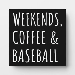 Weekends, koffie en honkbal I Fotoplaat