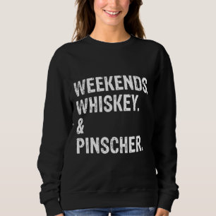 Weekends Whiskey en Doberman Pinscher Cool Trui