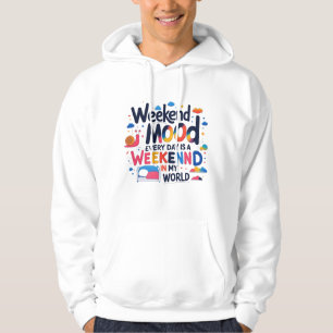 Weekendstemming – Luie Sfeer & Knusse Dagen-trui Hoodie