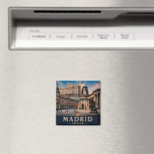 🧲 Weekendtrip Madrid Herinnering Uit Spanje 🌞 Magneet (Insitu (Vaatwasser))