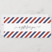 Weekenduitstap Cadeaoreis Reisvoucher Kaart (Achterkant)