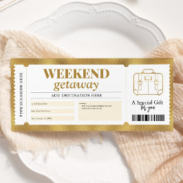 Weekenduitstap Cadeaoreis Reizen Gouden Bon Kaart