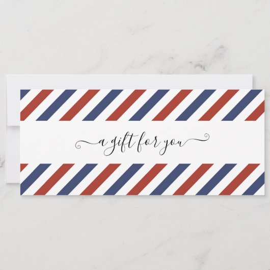 Weekenduitstap Cadeaureis Reisvoucher Kaart (Achterkant)