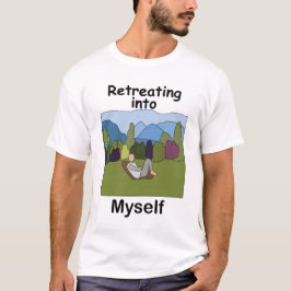 Weekenduitstapje: Terugtrekken in mezelf T-shirt