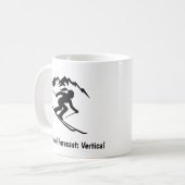 "Weekendverwachting: Verticaal" Koffiemok (Voorkant links)