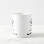 "Weekendverwachting: Verticaal" Koffiemok (Center)