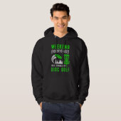 Weekendvoorspelling 100 Kans op Discgolf Hoodie (Voorkant volledig)