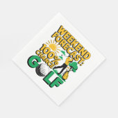 Weekendvoorspelling 100% kans op golf servet (Hoek)