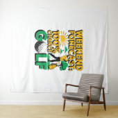 Weekendvoorspelling 100% kans op golf wandkleed (In Situ (horizontaal))