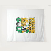 Weekendvoorspelling 100% kans op golf wandkleed (Voorkant (horizontaal))