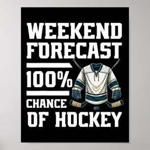 Weekendvoorspelling 100% Kans Op Ijsliefhebber IJs Poster