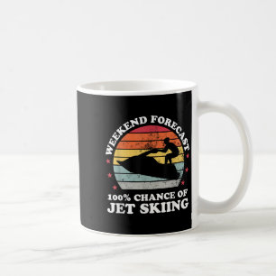 Weekendvoorspelling 100% Kans op Jetskiën Jetski Koffiemok