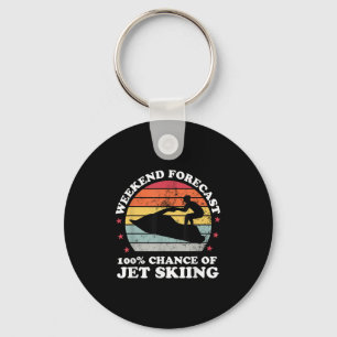 Weekendvoorspelling 100% Kans op Jetskiën Jetski  Sleutelhanger