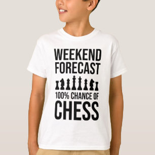 Weekendvoorspelling - 100% Kans op Schaken T-shirt