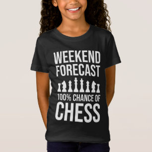 Weekendvoorspelling - 100% Kans op Schaken T-shirt