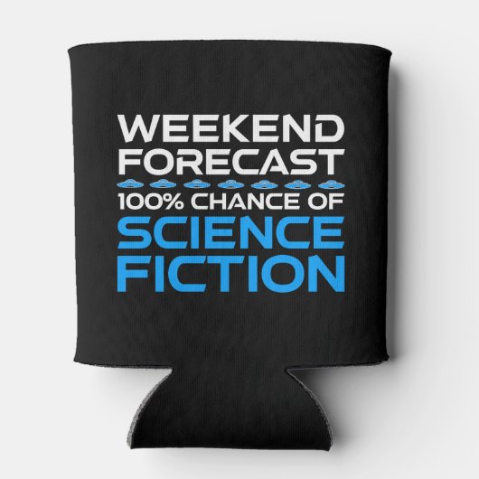 Weekendvoorspelling - 100% kans op sciencefiction blikjeskoeler (Achterkant)