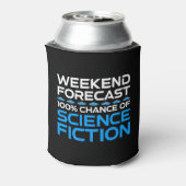 Weekendvoorspelling - 100% kans op sciencefiction blikjeskoeler (Blikje Achterkant)