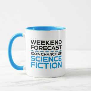 Weekendvoorspelling - 100% kans op sciencefiction mok