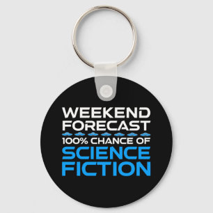Weekendvoorspelling - 100% kans op sciencefiction sleutelhanger