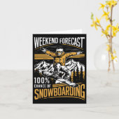 Weekendvoorspelling 100% kans op snowboarden - SNO Kaart (Gele Bloem)