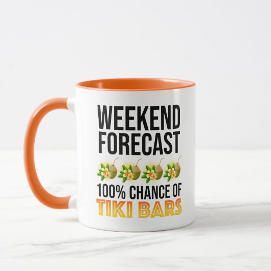 Weekendvoorspelling - 100% Kans op Tiki Bars Mok (Links)