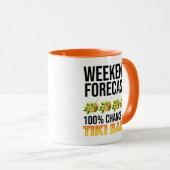Weekendvoorspelling - 100% Kans op Tiki Bars Mok (Voorkant rechts)