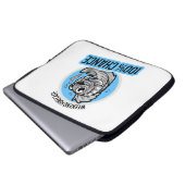 Weekendvoorspelling 100% kans T-shirt Laptop Sleeve (Voorkant onderkant)