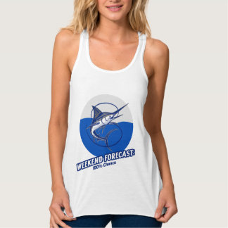 Weekendvoorspelling 100% kans tanktop