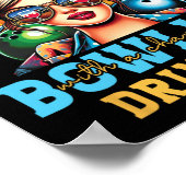 Weekendvoorspelling Bowling kans dat je rommelig D Poster (Hoek)