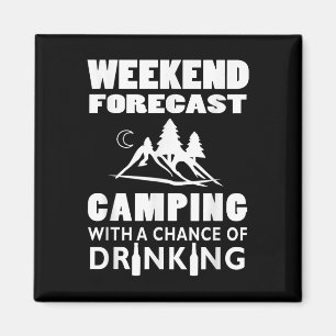 Weekendvoorspelling Kamperen Met Een Kans Op Drink Magneet