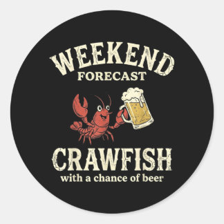 Weekendvoorspelling Rivierkreeft met een kans op b Ronde Sticker