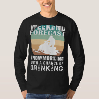 Weekendvoorspelling: Sneeuwscooter met kans op Dr. T-shirt