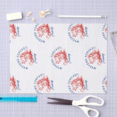 Weekendvoorspelling: Vissen | Grappig verjaardagsc Tissuepapier (Craft)