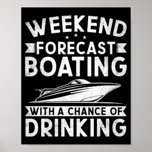 Weekendvoorspelling Zeilen Met Een Kans Op Drinken Poster