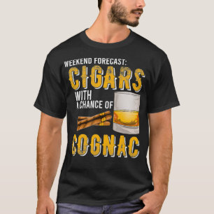 Weekendvoorspellingen met kans op Cognac Gift T-shirt