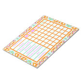 Weekherinneringsplanner voor vrouwen van Fun ADHD  Notitieblok (Schuin)