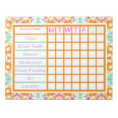 Weekherinneringsplanner voor vrouwen van Fun ADHD Notitieblok (Voorkant)