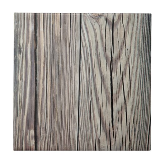 Weekhouten plaat met Sjabloon met grijsachtergrond Tegeltje (Voorkant)