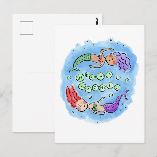 Weeki Wachee Briefkaart (Voorkant / Achterkant)