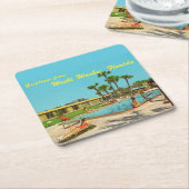 Weeki Wachee Florida  Kartonnen Onderzetters (Schuin)