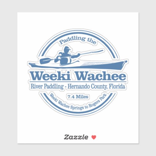 Weeki Wachee (SK) Sticker (Vel)