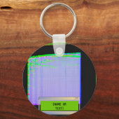 Weekkernscherm voor nostalgische pc-pc's sleutelhanger (Voorkant)