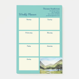 Weeklanner Lake Buttermere Cumbria England Post-it® Notes