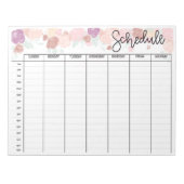 Weekly Blank Planner Notitieblok (Voorkant)