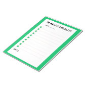 Weekly Checklist Planner Notitieblok (Schuin)