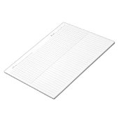 Weekly Habit Tracker,To Do List, Printable Planner Notitieblok (Schuin)