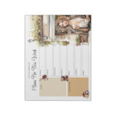 Weekly Planner Custom Name Coffee Lover Notitieblok (Linkerzijde)